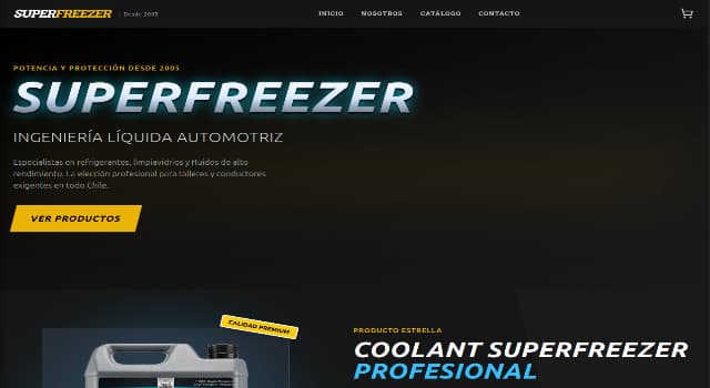 SuperFreezer E-commerce